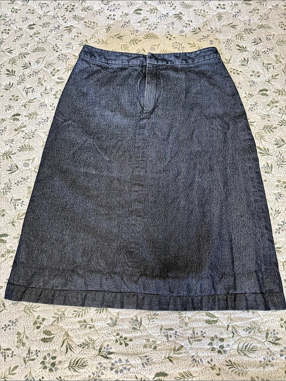 Banana Republic Cotton A-Line Denim Skirt Size 4